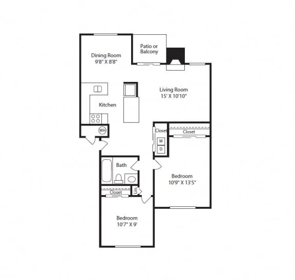 1 & 2 Bedroom Apartments in Lynnwood, WA Nickel Creek